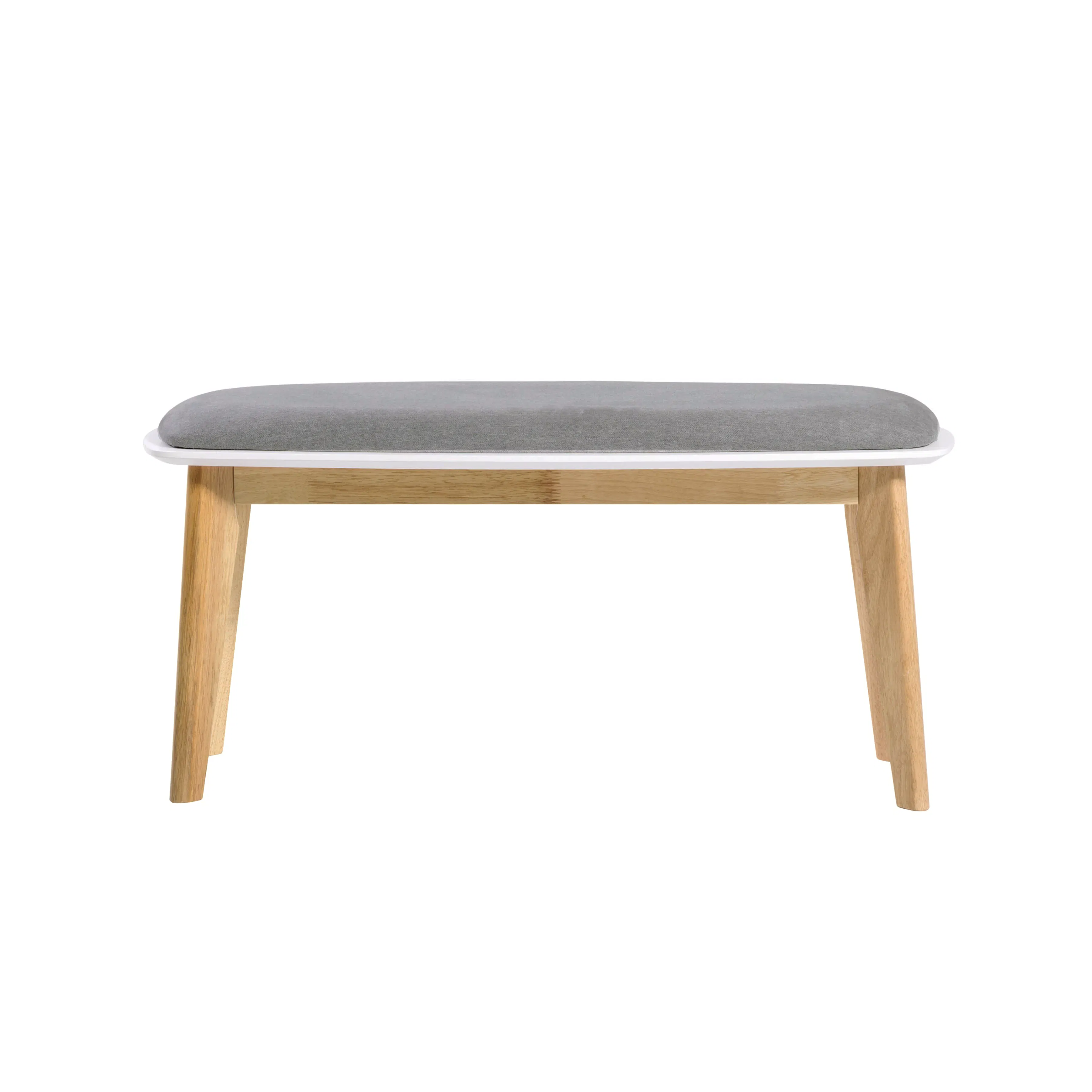 (As-is) Harold Bench 1m - Natural, Light Grey - 8 - 9