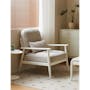 Wynn Lounge Chair - White Wash - 26