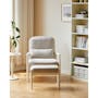Wynn Lounge Chair - White Wash - 27