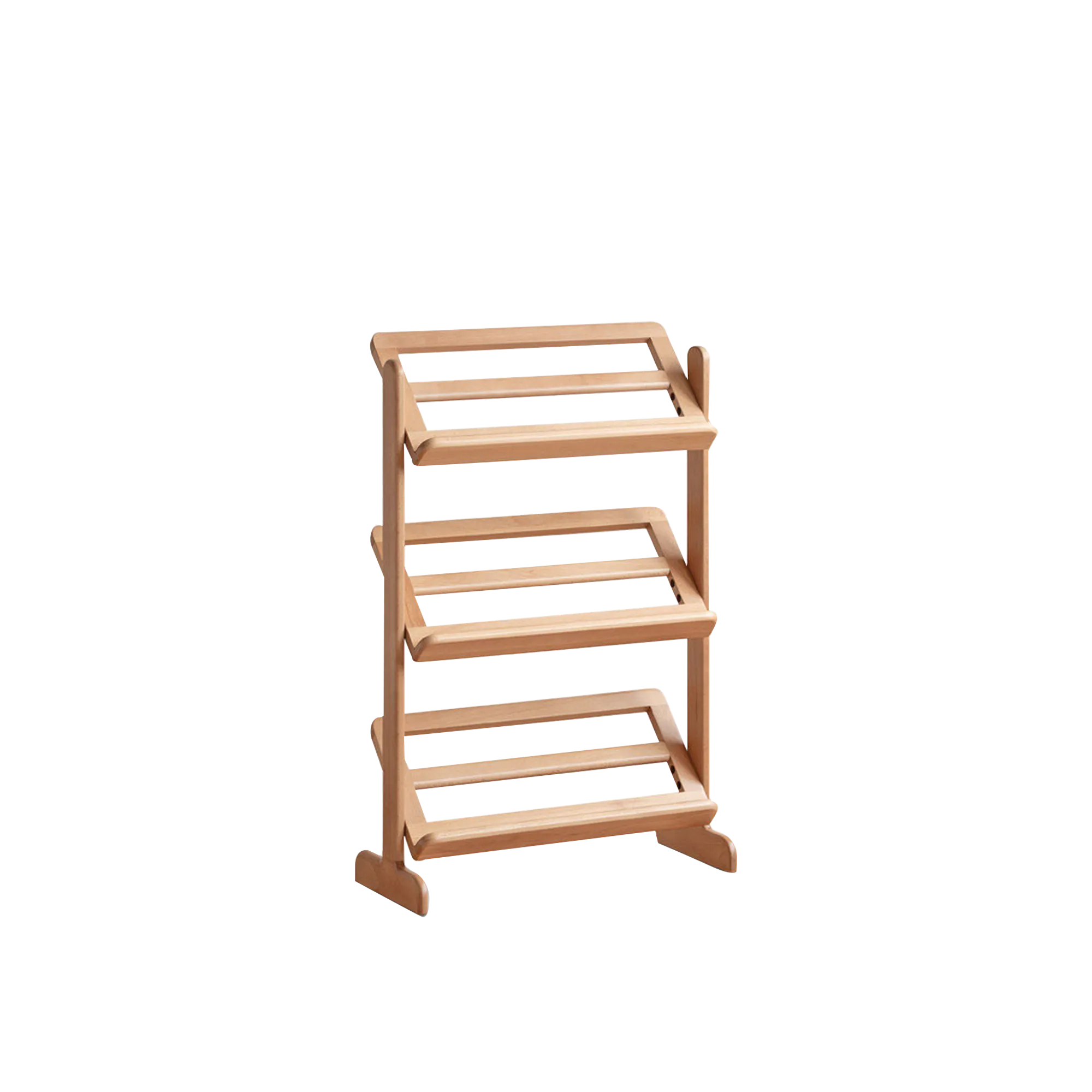 Lara 3 Tier Shoe Rack 0.65m - Oak