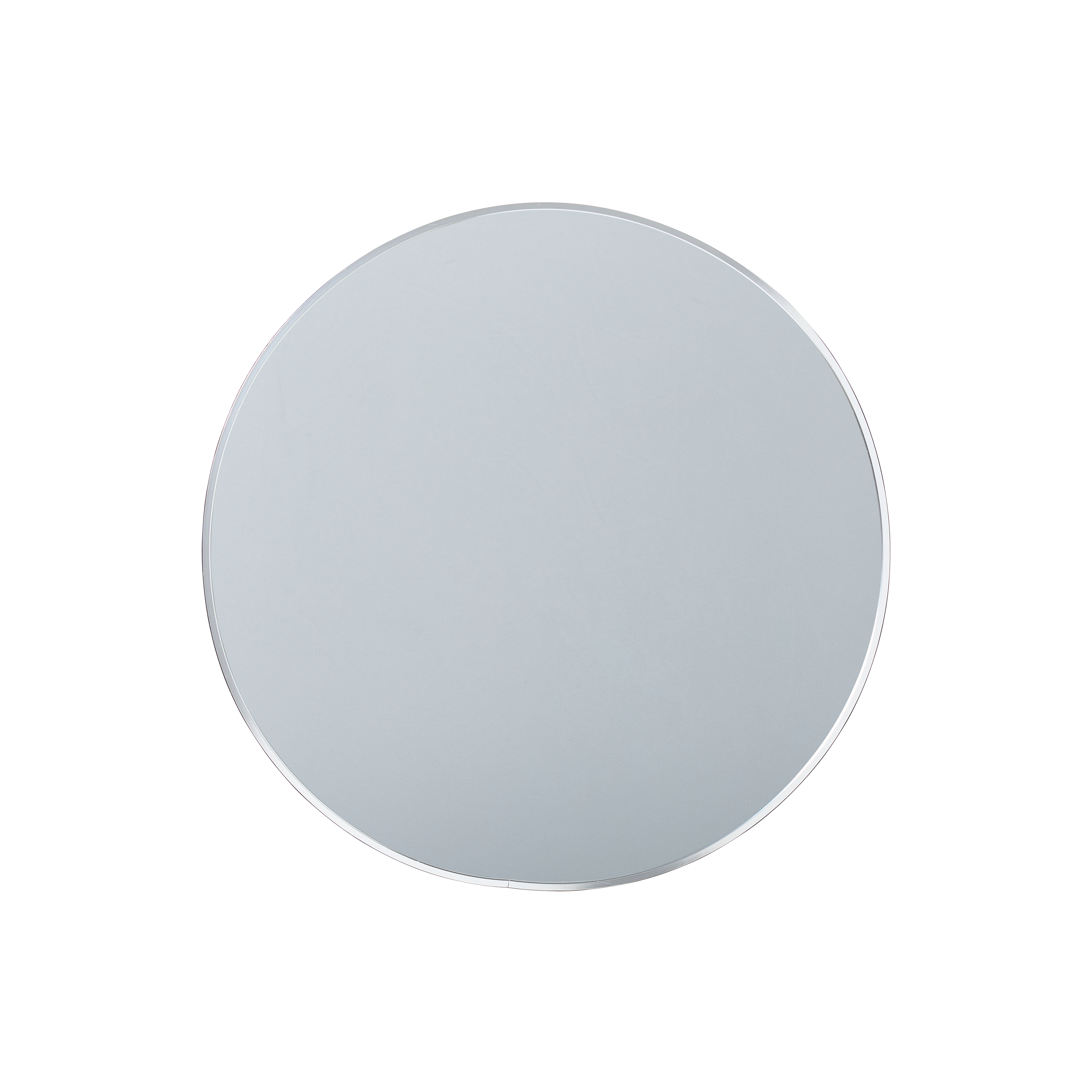 Loru Round Wall Mirror 60cm - Silver