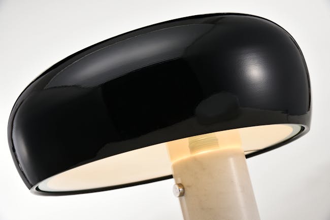 Sasha Marble Table Lamp - Black - 2