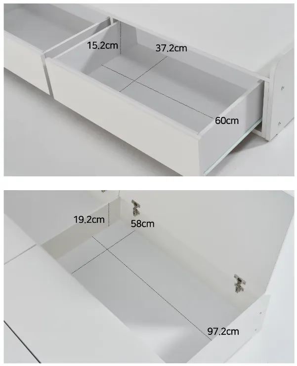 (As-is) Alex Super Single Platform Storage Bed - 3 - 17