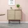 Maia Rattan Low Console Sideboard 1m - 1