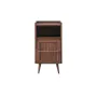 Jael Bedside Table - Walnut - 7