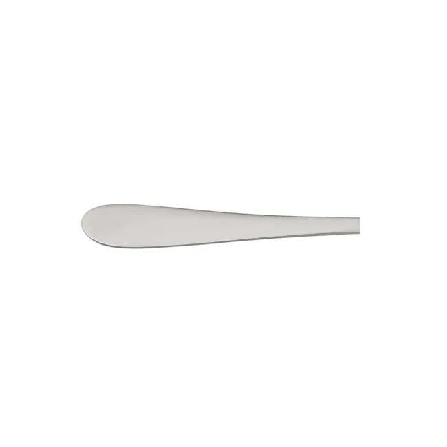 Stanley Rogers Hampton 24pc Cutlery Set - 4 - Silver spoon, minimalist design, sleek handle, flat surface, smooth edges
