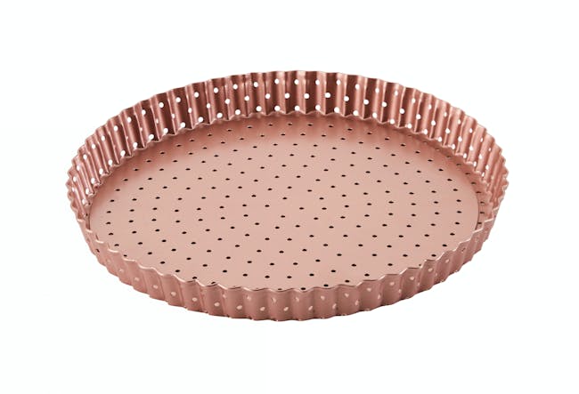 Wiltshire Rose Gold Perforated Round Quiche & Tart Pan - 2