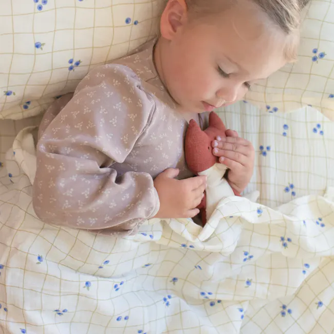 Soft Spot Soft Swaddle/Towel - Blueberries - 2