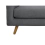 Luke 3 Seater Sofa - Dark Grey (Scratch Resistant) - 5