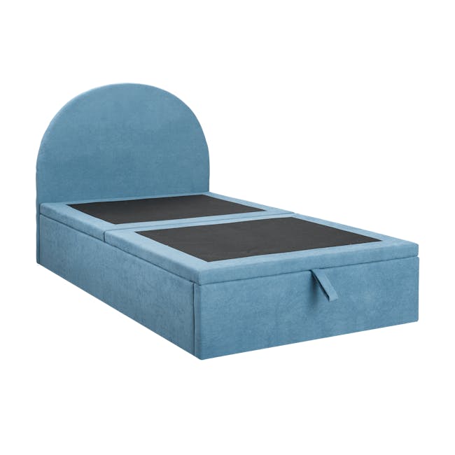 Aspen Super Single Storage Bed - Blue - 3