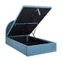 Aspen Super Single Storage Bed - Blue - 4