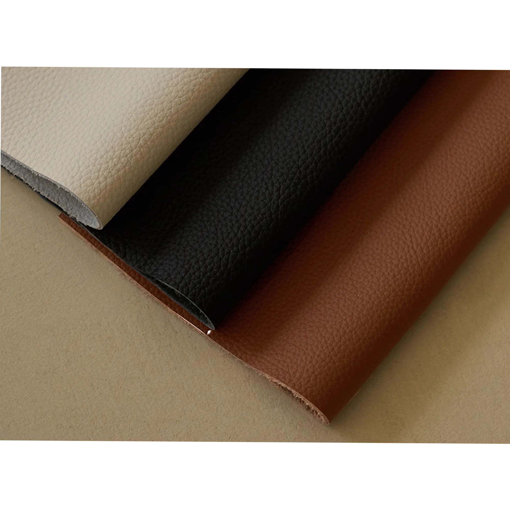 Pave 3 Seater Sofa - Brown (Top Grain Leather) - 17