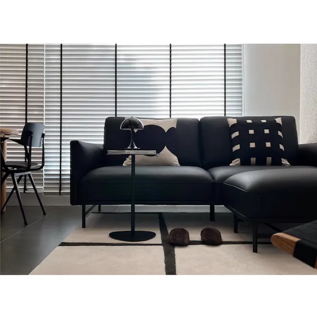 Pave 3 Seater Sofa - Brown (Top Grain Leather) - 7