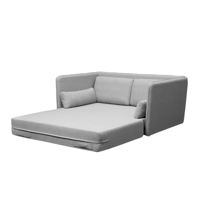 Greta 2 Seater Sofa Bed - Light Grey - 2