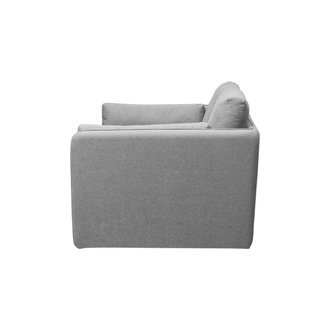 Greta 2 Seater Sofa Bed - Light Grey - 4