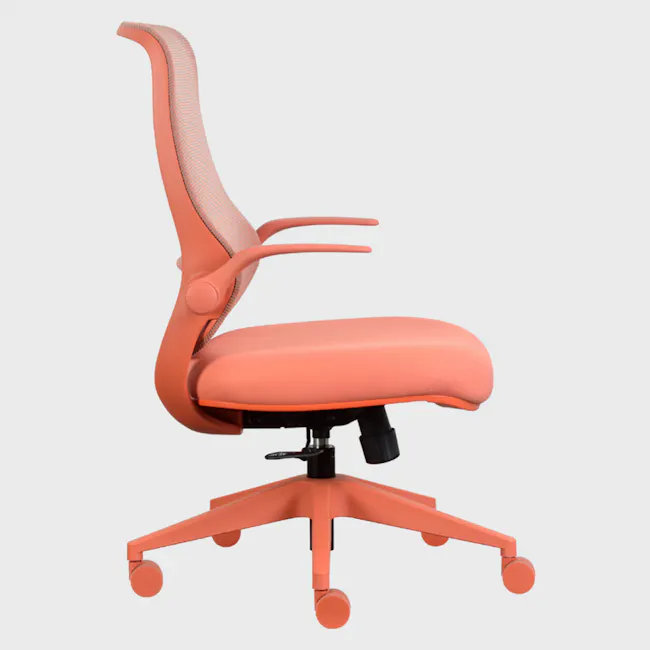 Aurix Lite Office Chair - Orange - 4