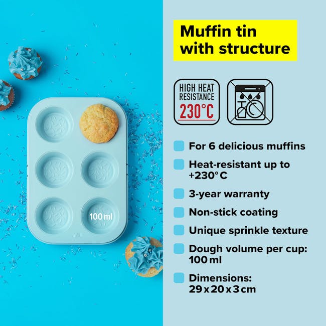 Tasty Muffin Tin (2 Sizes) - 2