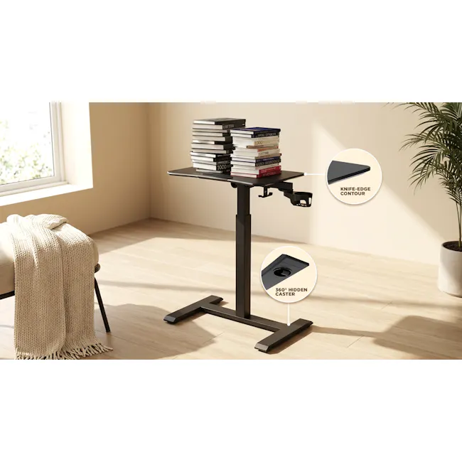 TTRacing TACTO Portable Standing Desk - Oak - 4