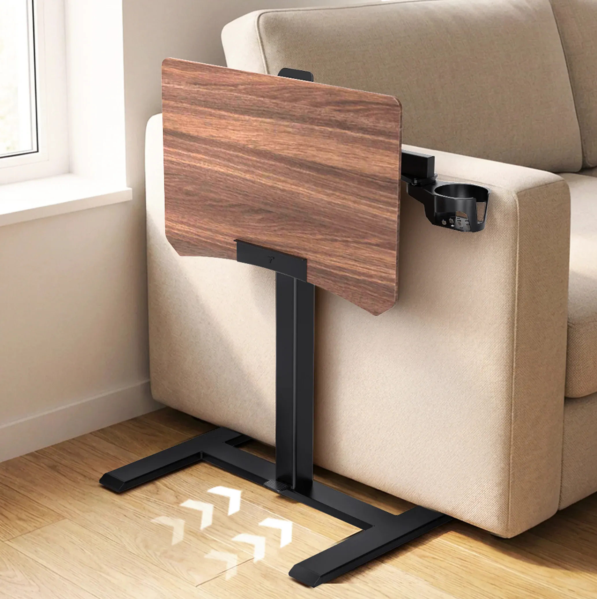 TTRacing TACTO Portable Standing Desk - Oak - 7