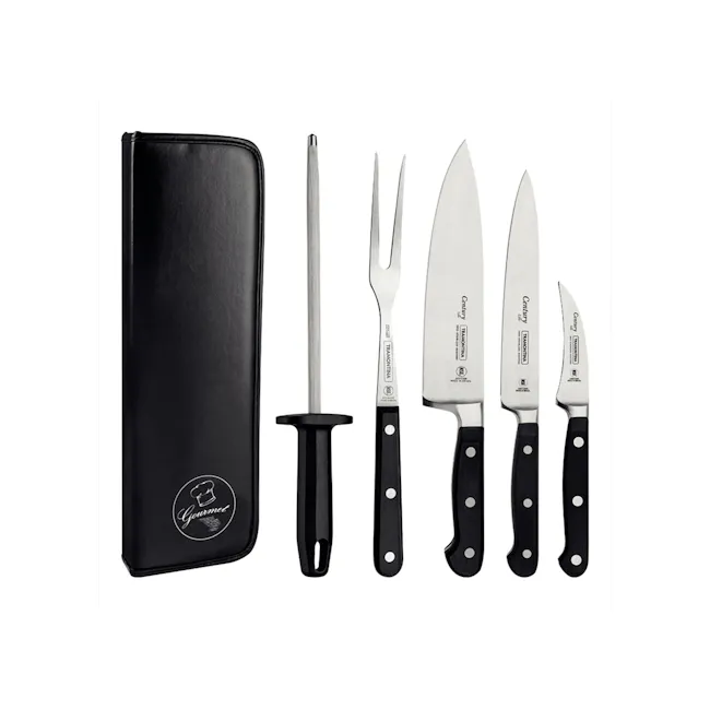 Tramontina Century Knife Set, 6 Pcs, Stainless Steel - 1