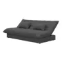 Tessa 3 Seater Storage Sofa Bed - Charcoal (Eco Clean Fabric) - 7