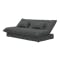 Tessa L-Shaped Storage Sofa Bed - Charcoal (Eco Clean Fabric) - 12