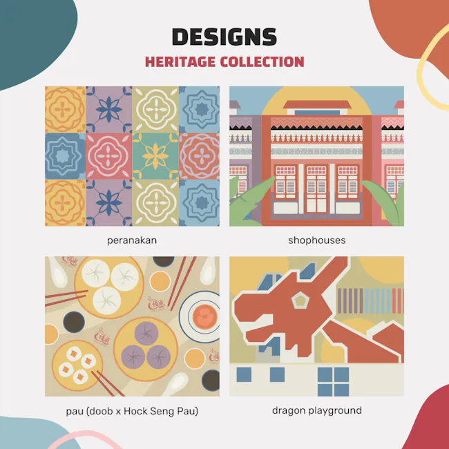 Doob Plopsta' Heritage Collection - Pau - 13 - peranakan, shophouses, pau (doob x Hock Seng Pau), dragon playground