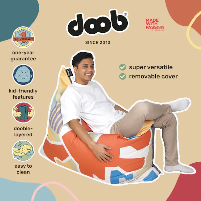 Doob Plopsta' Heritage Collection - Pau - 5 - kid-friendly features, easy to clean, super versatile, removable cover