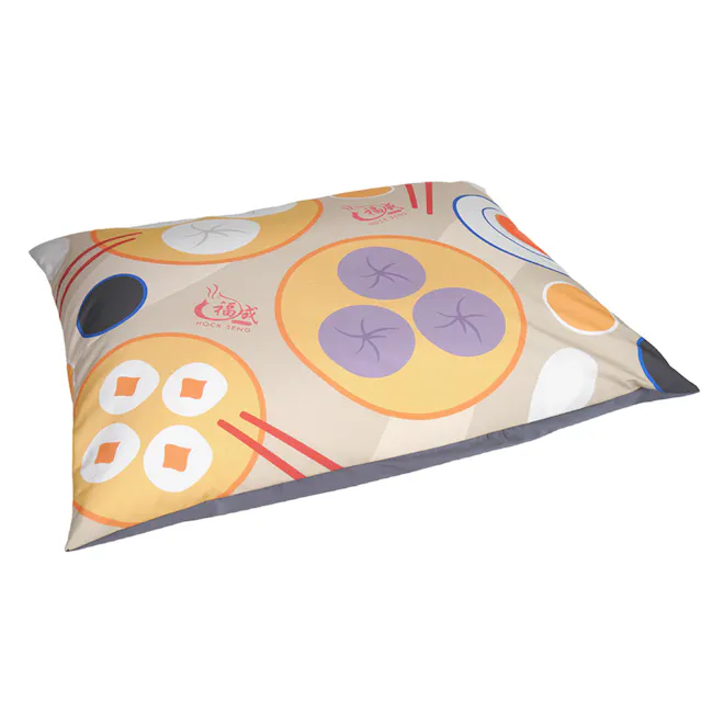 Doob Plopsta' Heritage Collection - Pau - 4 - Vibrant geometric pattern with circular designs, Multicolored abstract shapes