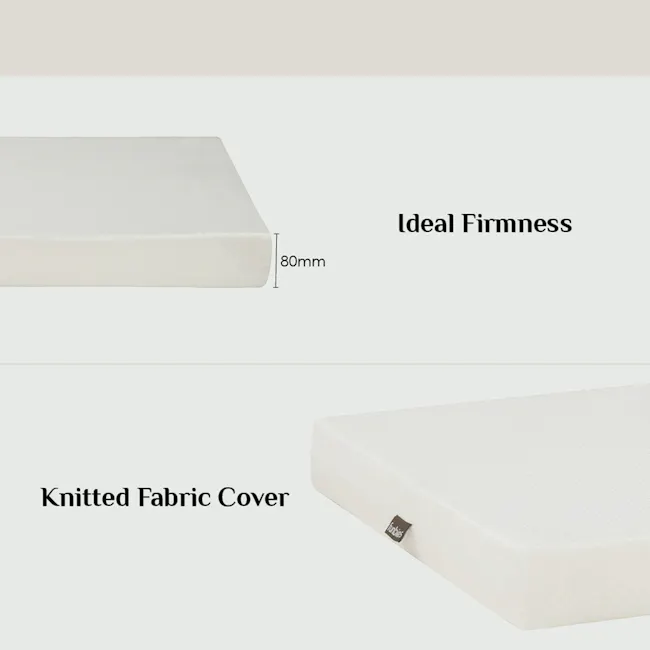 Ayla Dropside Baby Cot with Mattress - 16