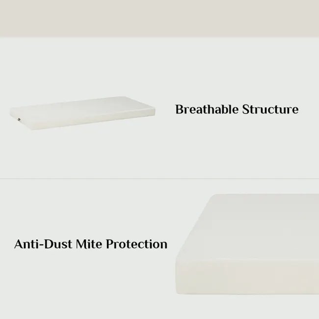 Ayla Dropside Baby Cot with Mattress - 17