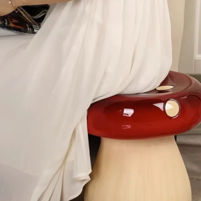 Ruby Mushroom Stool - 10