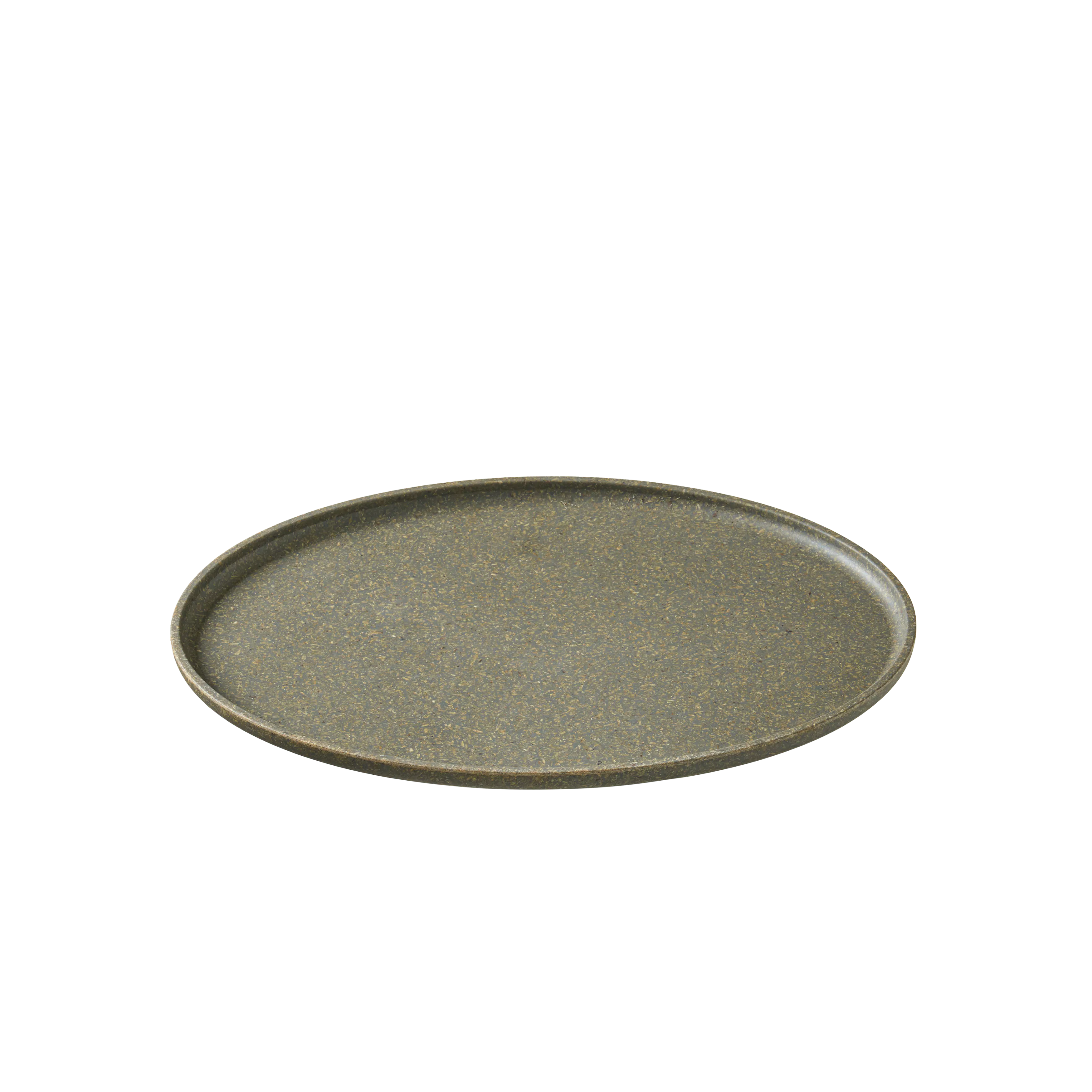 Sonite Husk Round Tray - Shadow Oak