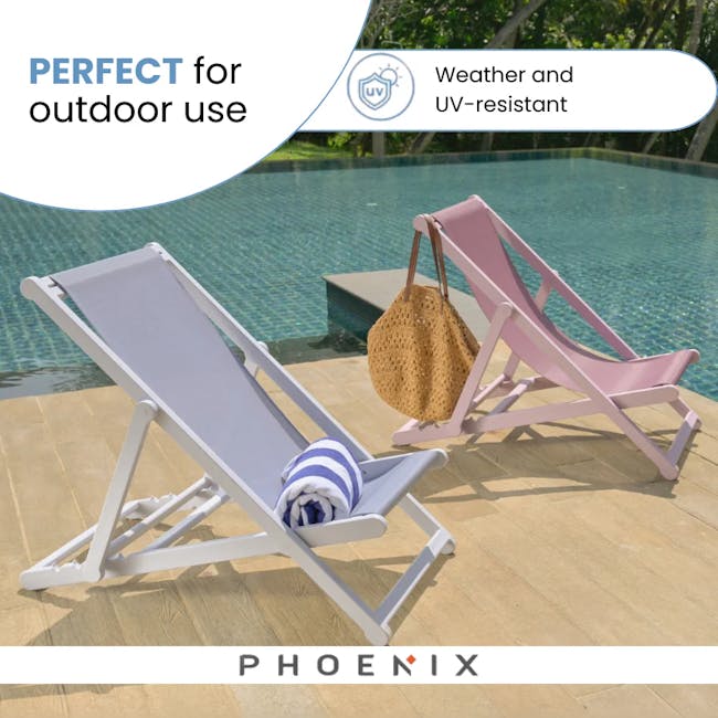 Nap Hammock Foldable Lounge Chair - Blue - 6