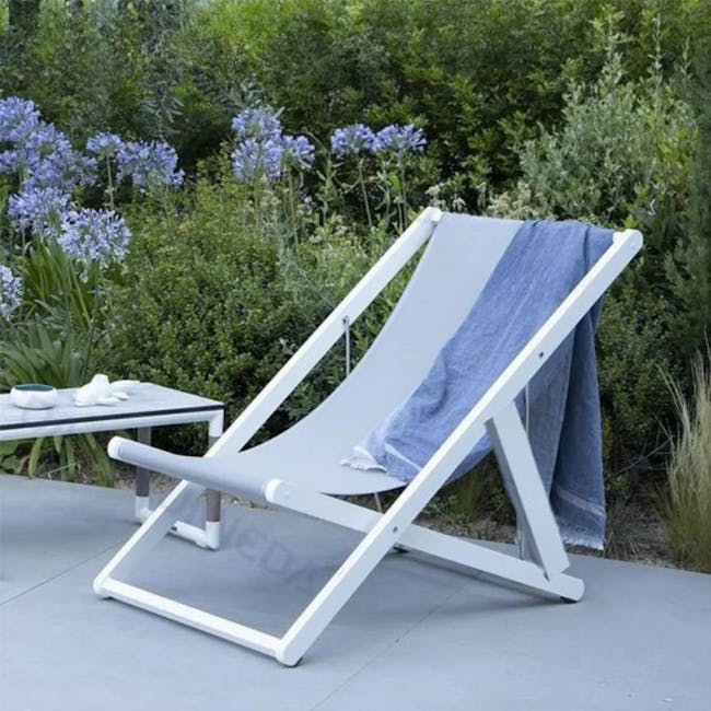 Nap Hammock Foldable Lounge Chair - Blue - 2