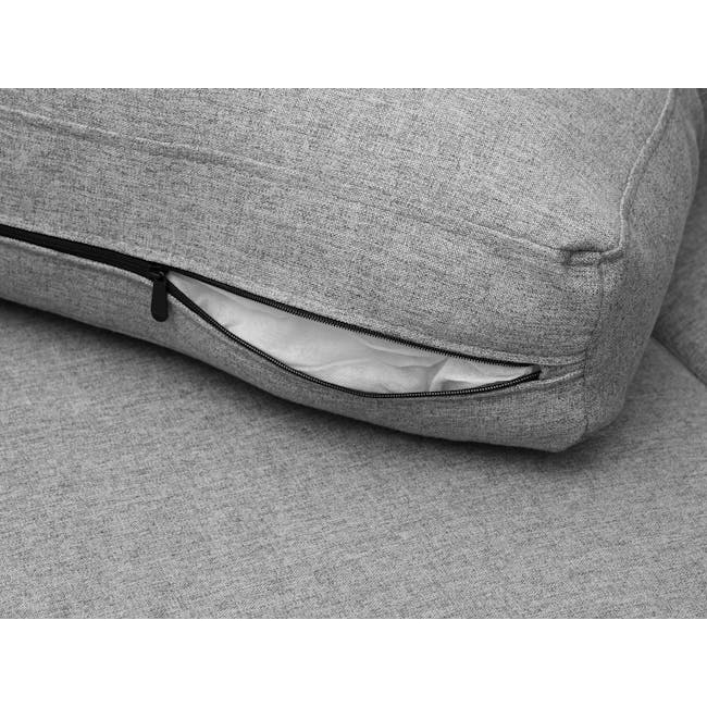 Mia L-Shaped Storage Sofa Bed - Dove Grey - 11