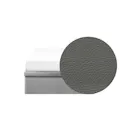 ESSENTIALS Super Single Storage Bed - Stone (Faux leather)