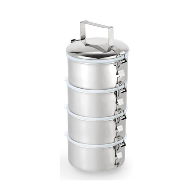 Zebra 152314 Stainless Steel Food Box and Pan with Snap on Lid 14cm Silver by Zebra wgteh8f