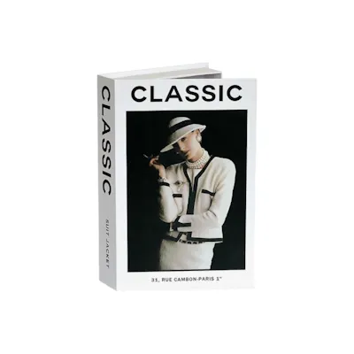 Faux Display Storage Decor Book - Classic