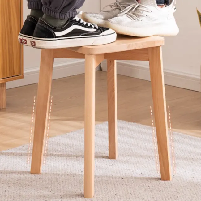 Pekka Stackable Stool - Oak - 6