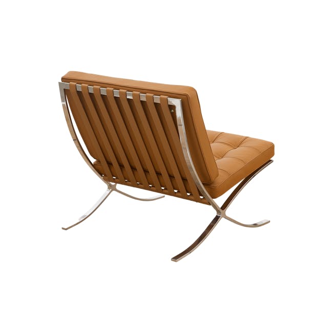 Benton Chair - Tan (Genuine Cowhide) - 1