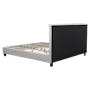 Hank King Bed in Silver Fox with 2 Weston Bedside Tables - 6