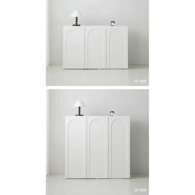 Mable Arched Tall Storage Cabinet 0.8m - 8