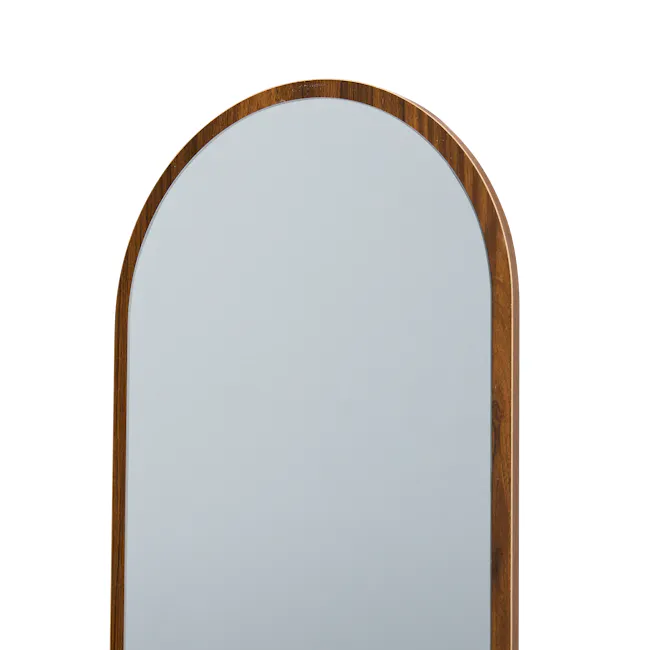 Helena Arched Standing Mirror 40 x 160 cm - Walnut - 8