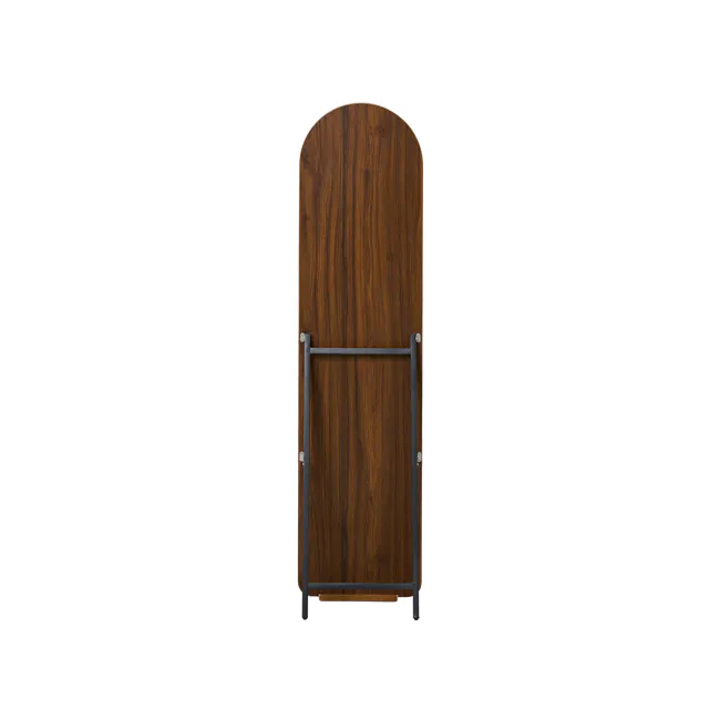 Helena Arched Standing Mirror 40 x 160 cm - Walnut - 4