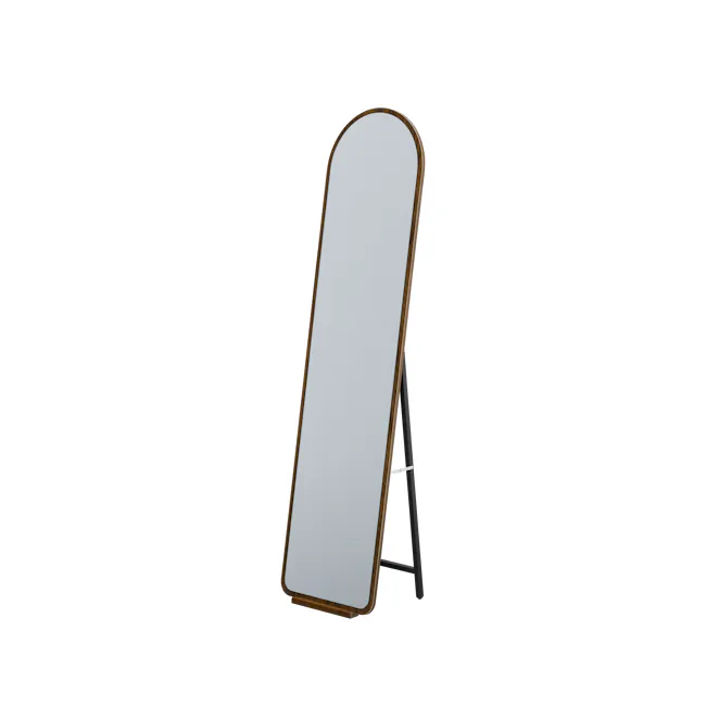 Helena Arched Standing Mirror 40 x 160 cm - Walnut - 1