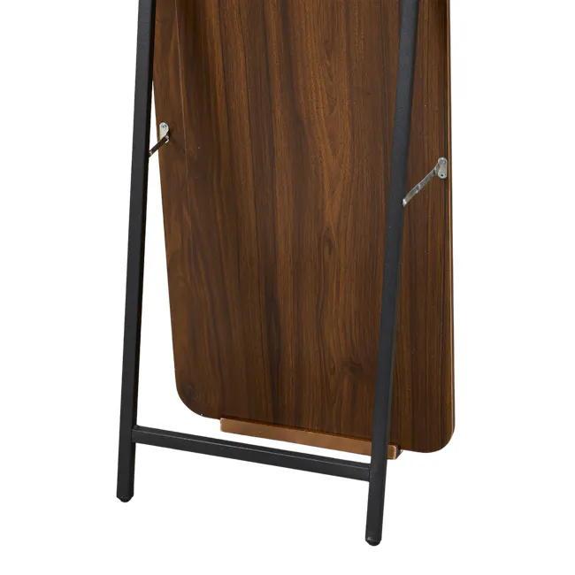 Helena Arched Standing Mirror 40 x 160 cm - Walnut - 7