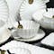 Table Matters White Scallop Tea Cup and Saucer - 1