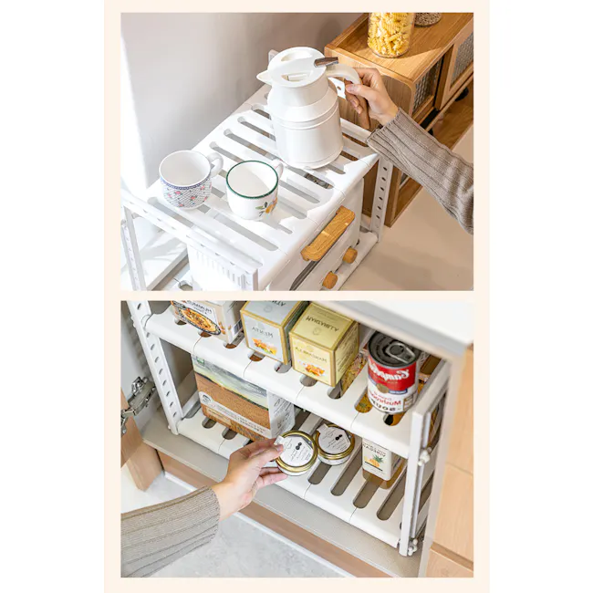 ESSENTIALS Adjustable Kitchen Shelf - 7