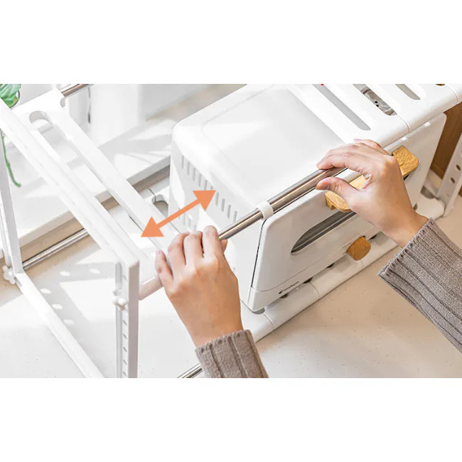 ESSENTIALS Adjustable Kitchen Shelf - 10